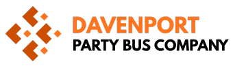 davenport party bus company logo