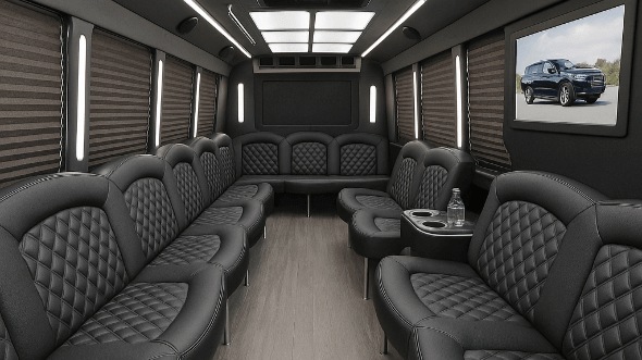 iowa 28 passenger party bus rental