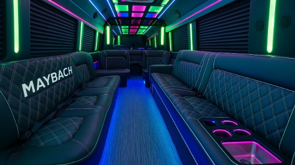 iowa 30 passenger party bus rental