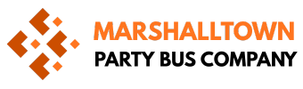 marshalltown party bus company logo
