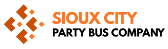 sioux city party bus company logo