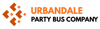 urbandale party bus company logo